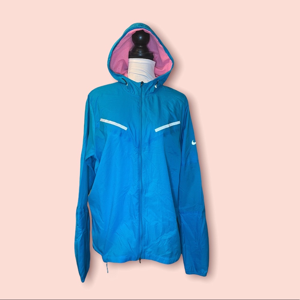 Blue Nike Windbreaker